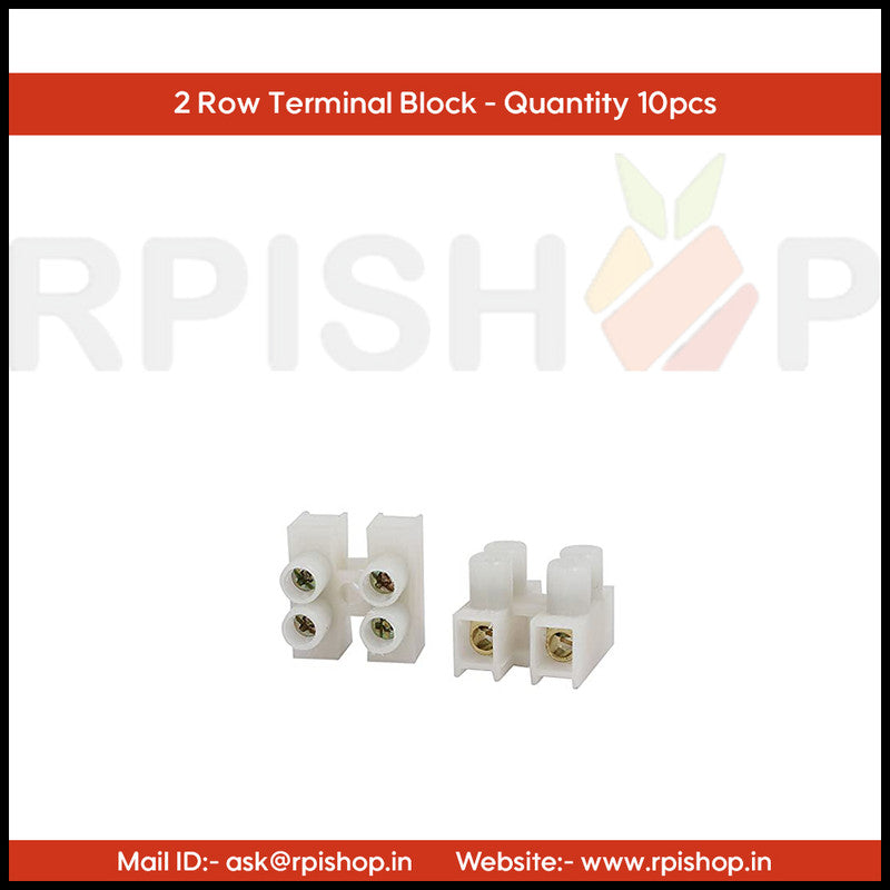 Rpi Shop - Terminal Barrier Block, Dual Row Type H Wire Connector, Insulated Electrical Wire Terminal Connector