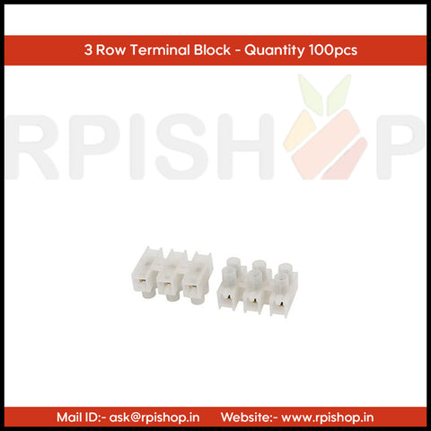 Rpi Shop - Terminal Barrier Block, Dual Row Type H Wire Connector, Insulated Electrical Wire Terminal Connector