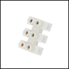 Rpi Shop - Terminal Barrier Block, Dual Row Type H Wire Connector, Insulated Electrical Wire Terminal Connector