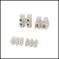 Rpi Shop - Terminal Barrier Block, Dual Row Type H Wire Connector, Insulated Electrical Wire Terminal Connector