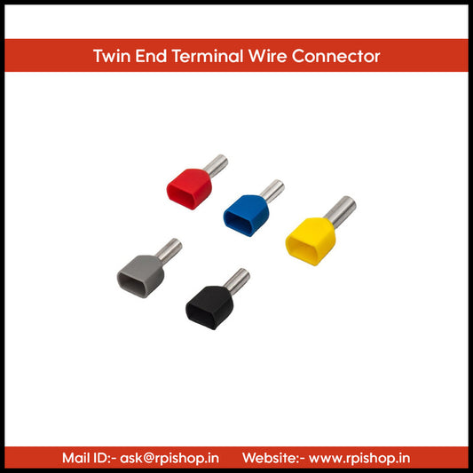 Rpi shop - Twin Wire Ferrules Copper Crimp Connectors - Twin End Cord Terminals (Twin EHI)