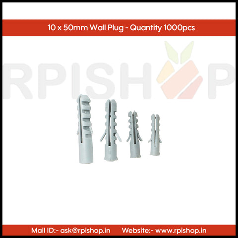 Rpi shop - Wall Sleeve Plug, Nail Fixing Wall Column Plug, Frame Fixings