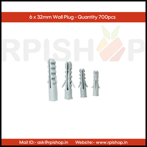 Rpi shop - Wall Sleeve Plug, Nail Fixing Wall Column Plug, Frame Fixings